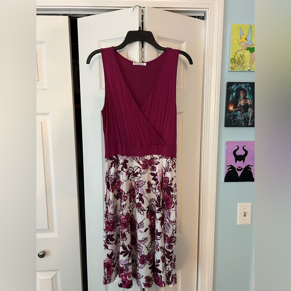 Pink Floral Dress
